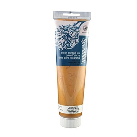 Speedball Speedball Art Products 410829 Speedball Water Soluble Block Printing Ink; 5 oz; Copper 410829